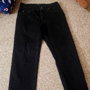 Men's Lee black jeans
